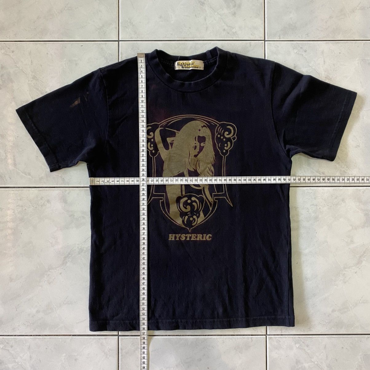Hysteric Glamour Hysteric Glamour Tshirt Gold Art Sexy Iconic Girl Vintage Size S / US 4 / IT 40 - 17 Thumbnail