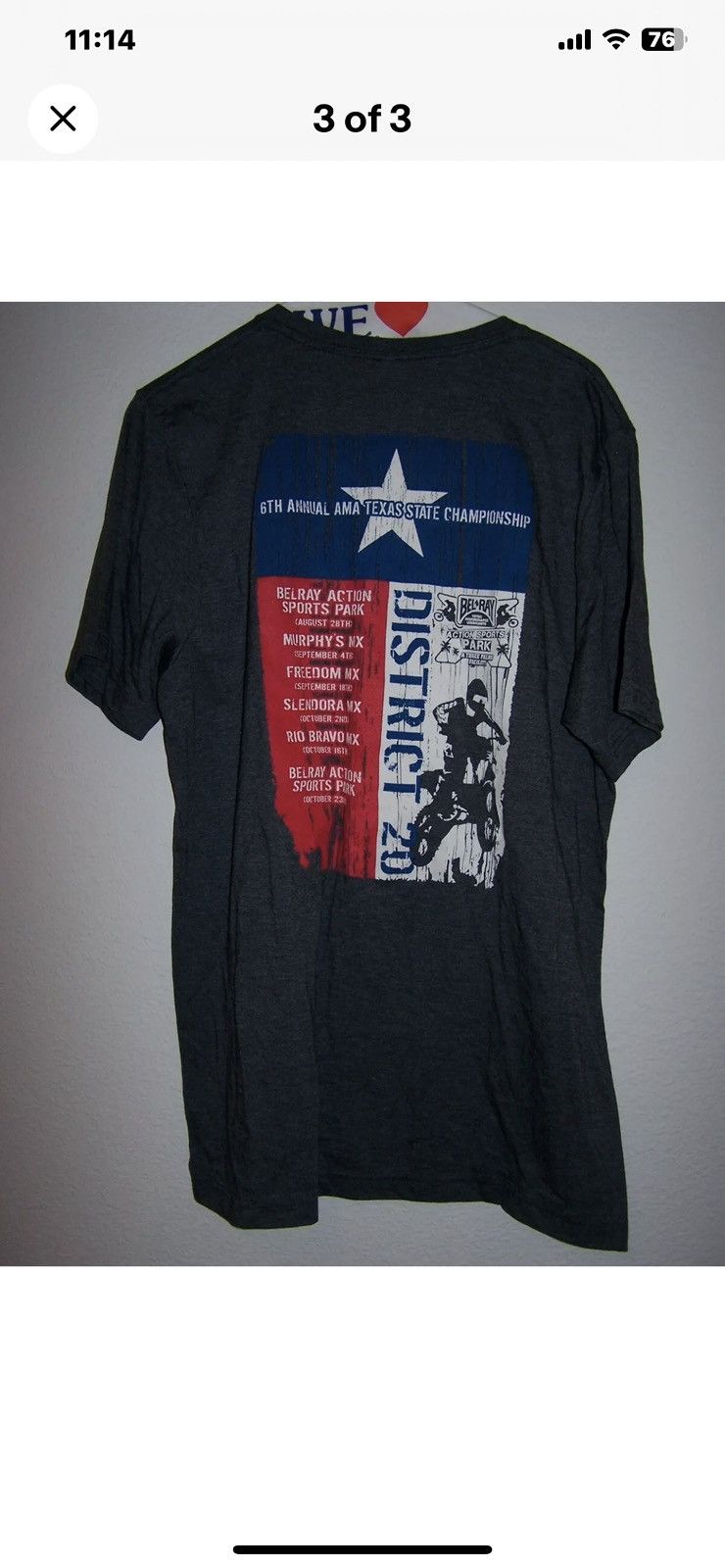 Canvas District 20 Belray Action Sports T Shirt Size US L / EU 52-54 / 3 - 3 Thumbnail