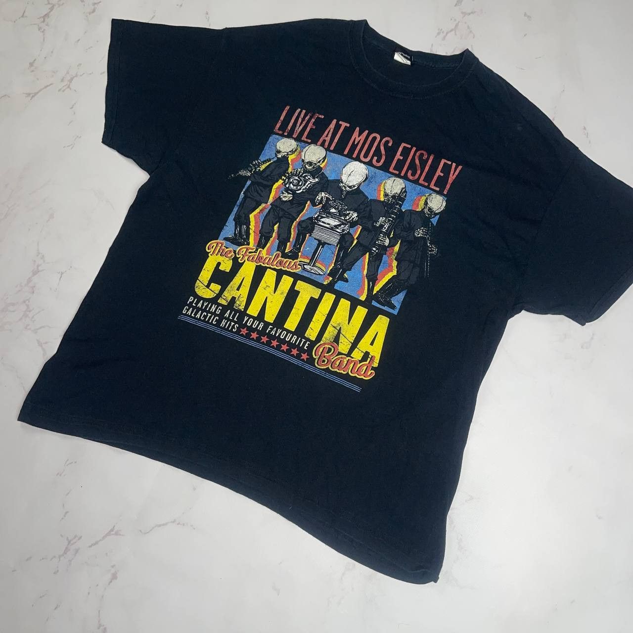 Vintage Star Wars The Fabulous Cantina Band On Tour T-shirt Sz XXL Size US XXL / EU 58 / 5 - 3 Thumbnail