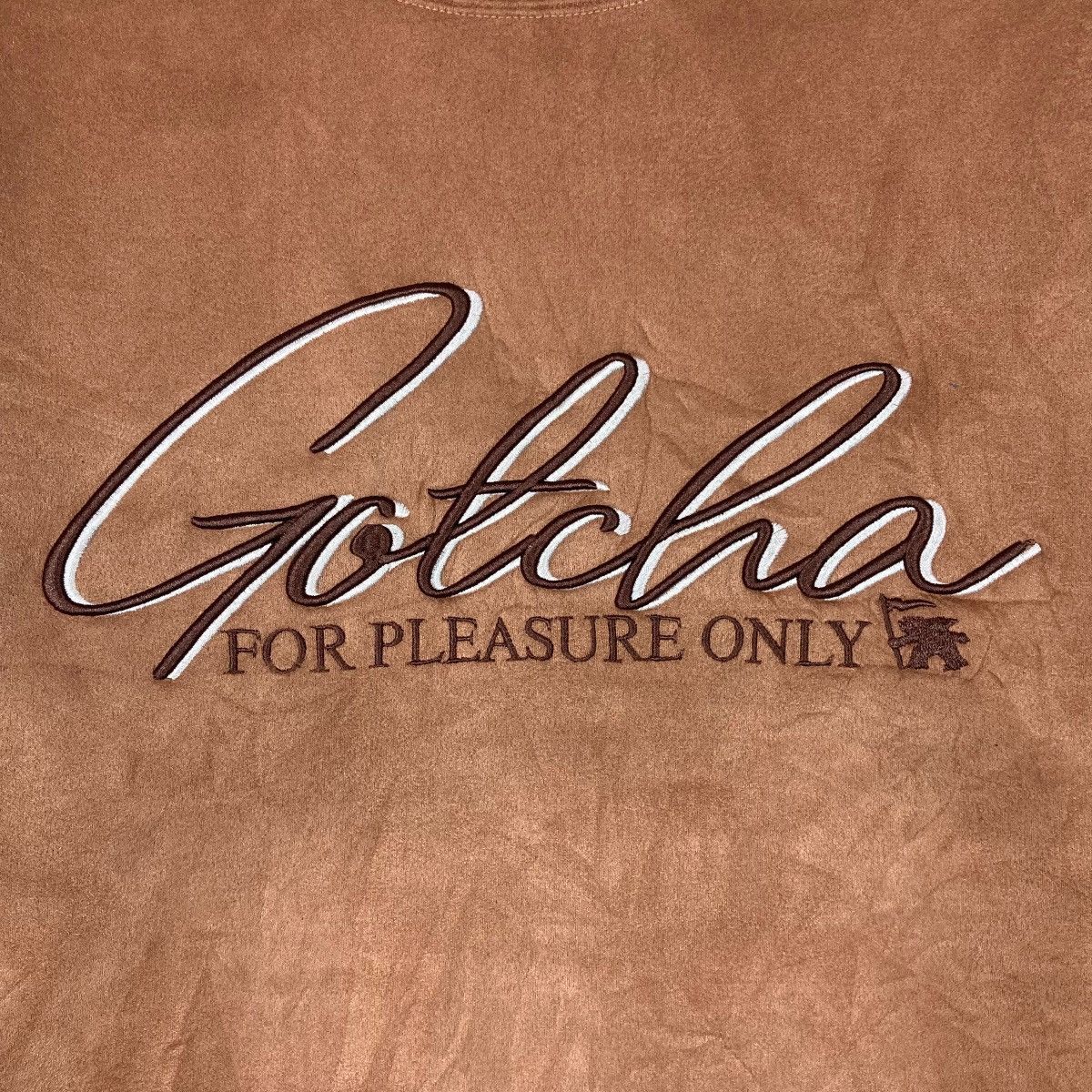 Gotcha Vintage Gotcha Spell Out Pullover Jumper Fleece Sweatshirt Size US L / EU 52-54 / 3 - 3 Thumbnail