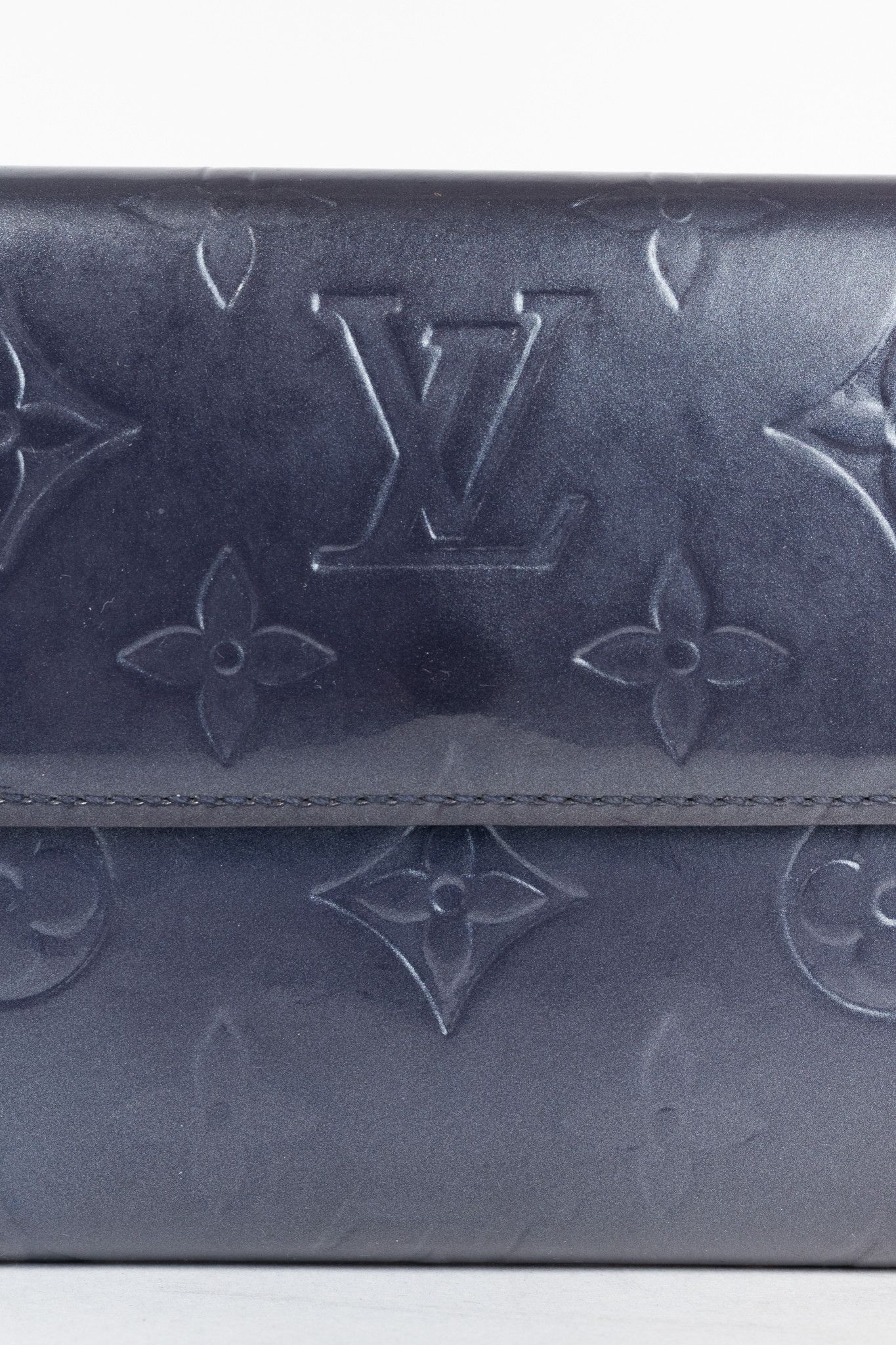 Louis Vuitton Louis Vuitton Indigo Monogram Vernis Leather Billfold Wallet Size ONE SIZE - 7 Thumbnail