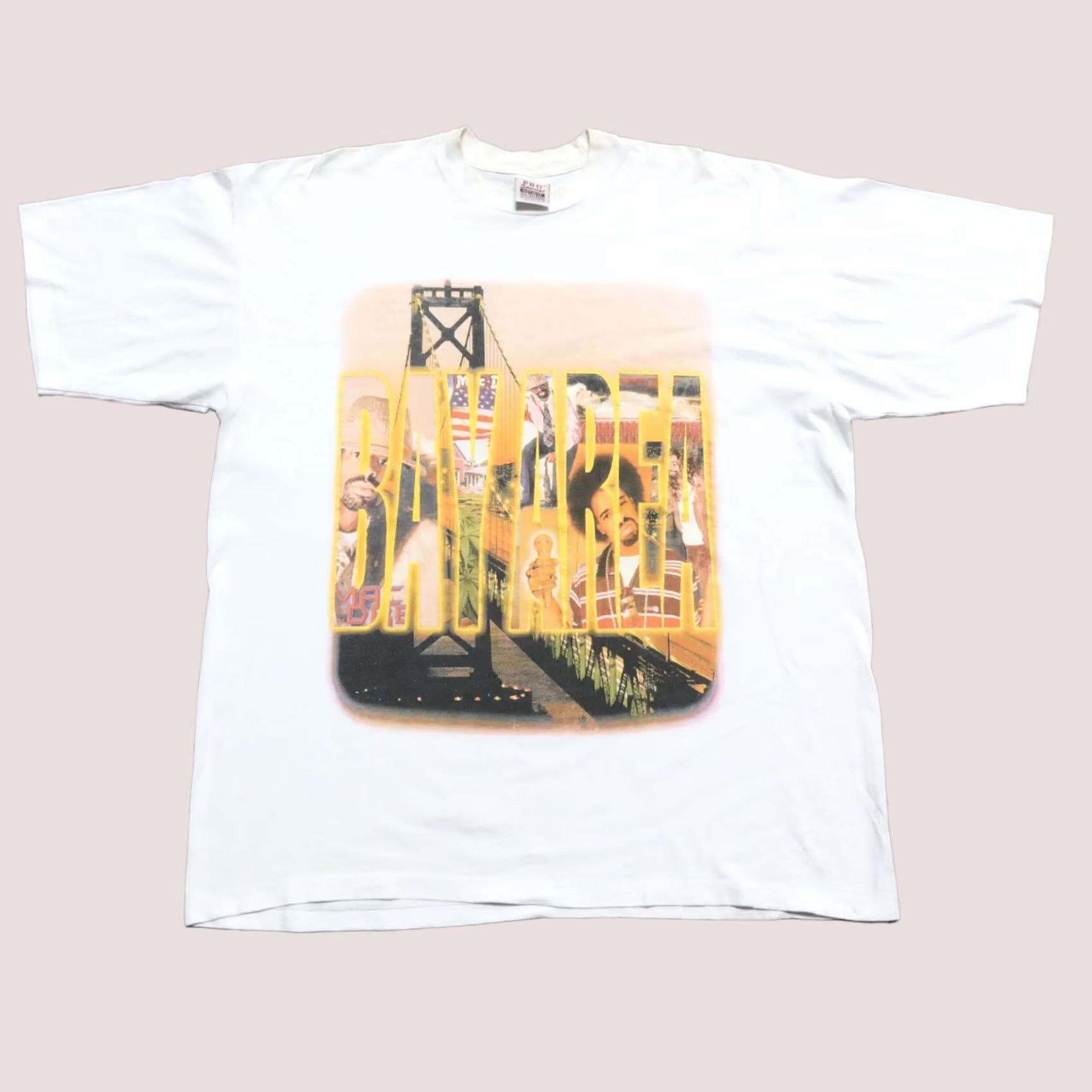 Vintage VINTAGE Mac Dre Rap Shirt 2XL White Men Shirt 90s Y2K Thizz Nation Bay Area Go Dumb Franklin Size US XXL / EU 58 / 5 - 1 Thumbnail