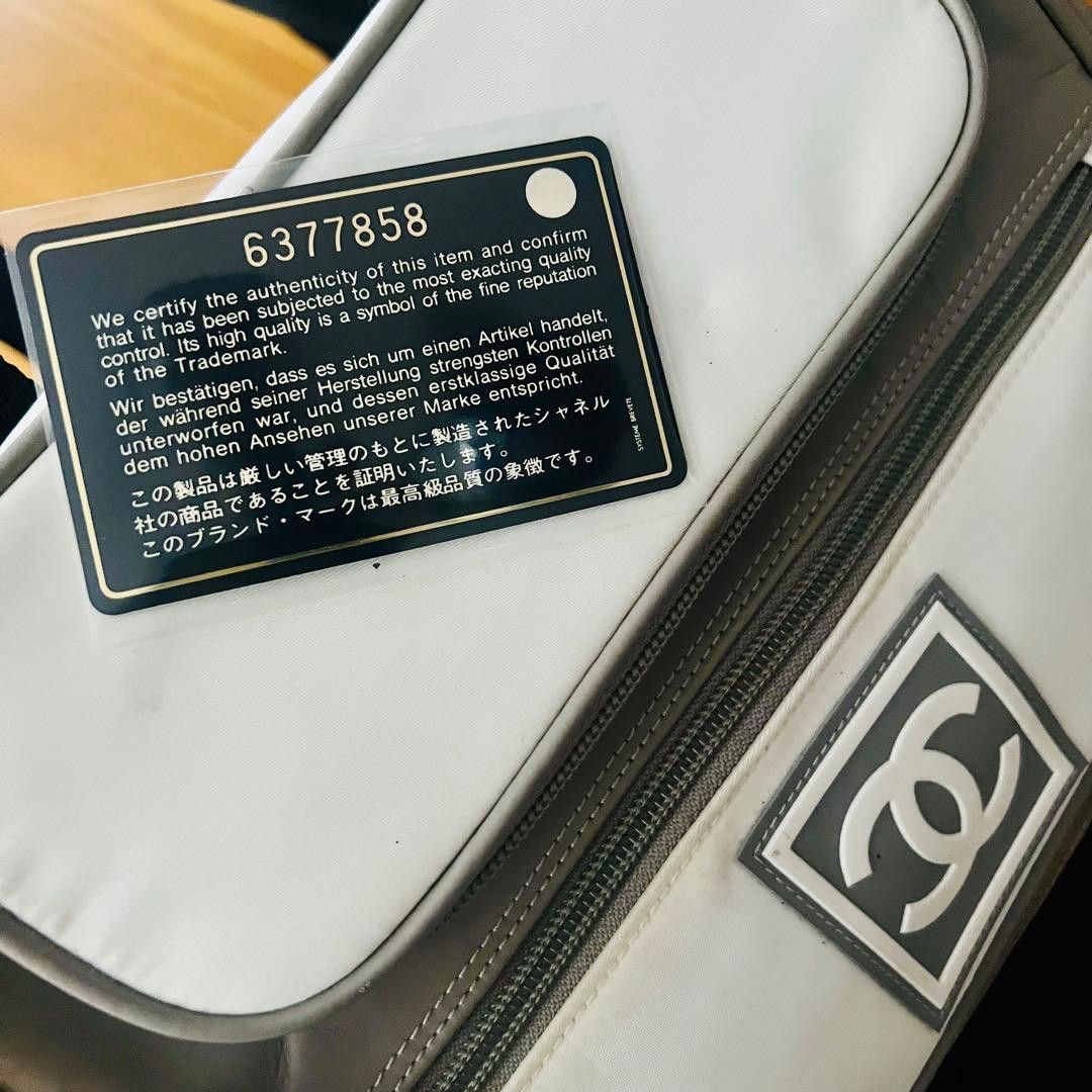 Chanel CHANEL Sports/Nylon Backpack / Daypack White Size ONE SIZE - 16 Thumbnail
