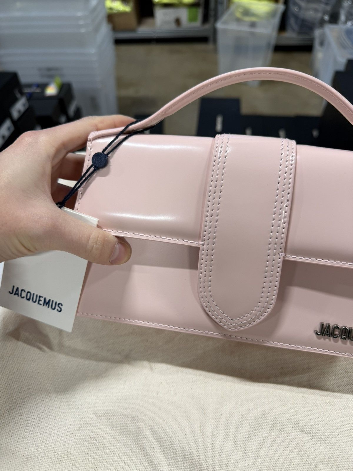 Jacquemus Jacquemus Le Grand Bambino Shoulder Bag Size ONE SIZE - 4 Thumbnail