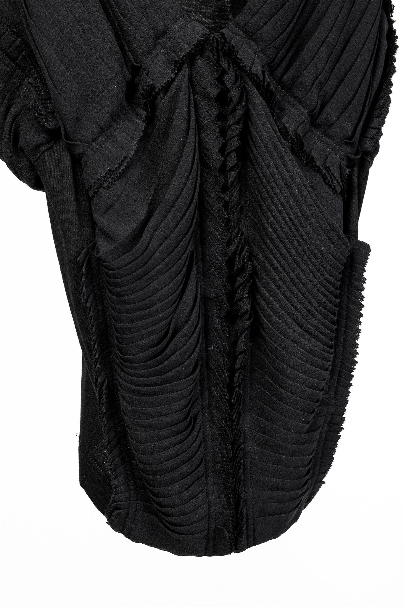 Donna Karan Donna Karan Pleat Appliqué Silk Sleeveless Corsetry Blouse Size M / US 6-8 / IT 42-44 - 6 Thumbnail