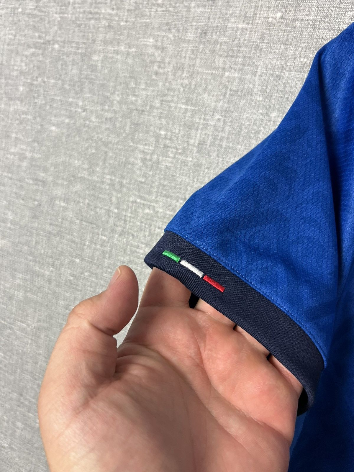 Puma 2020 / 2021 Puma Italy Player Issue Pro Home Jersey Size L / US 10 / IT 46 - 3 Thumbnail