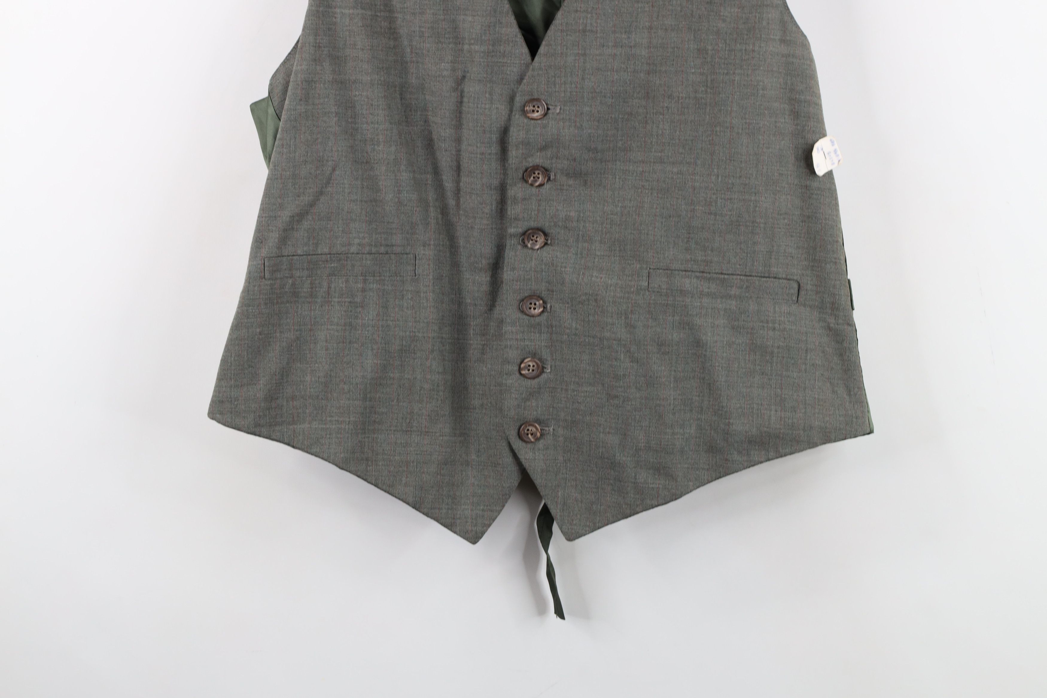 Vintage Deadstock Vintage 60s Streetwear Back Suit Vest Plaid USA Size US M / EU 48-50 / 2 - 3 Thumbnail