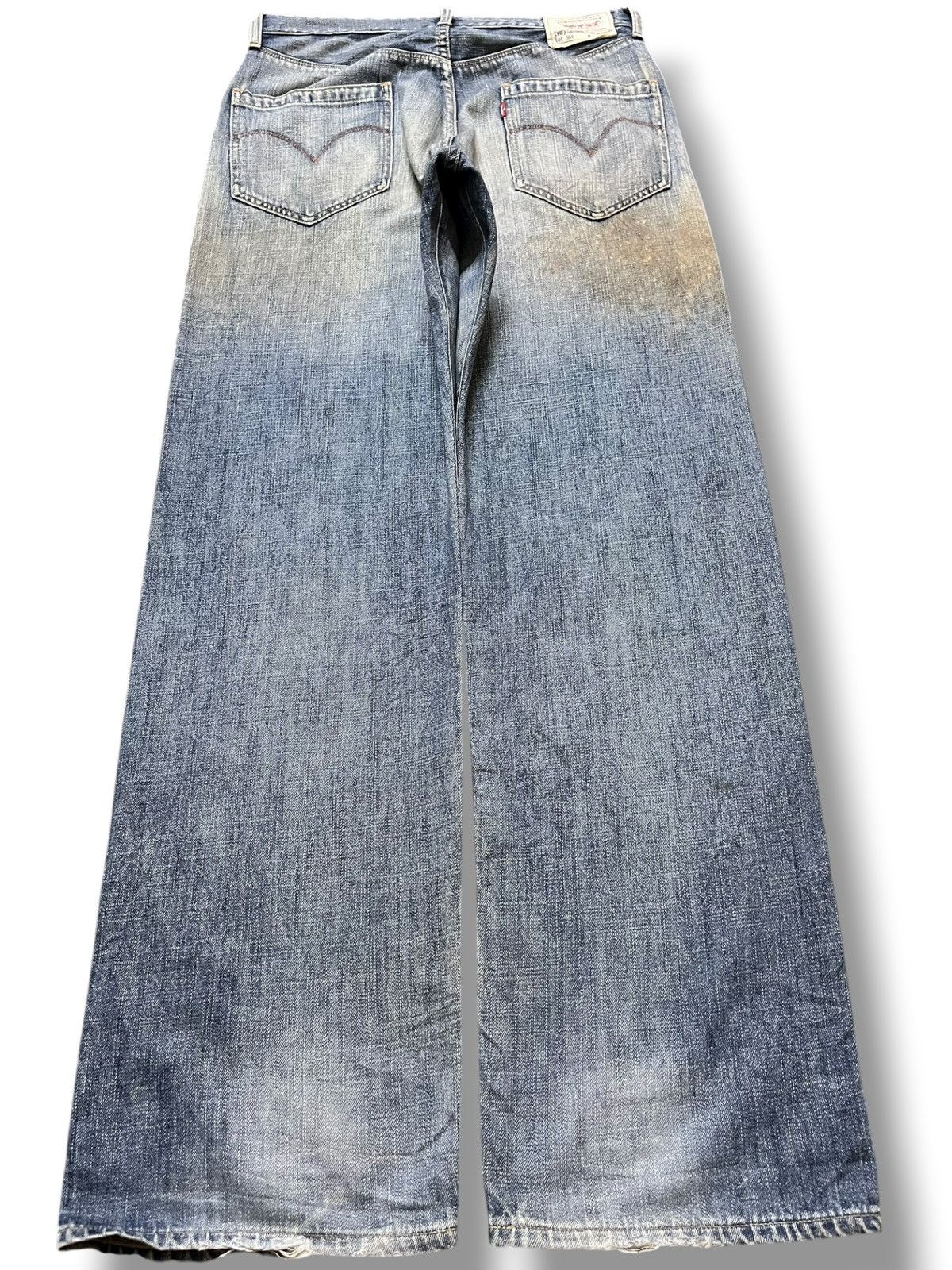Levi's Vintage Clothing Vintage Levi’s 554 Baggy Mudwash Denim Size US 31 - 5 Thumbnail