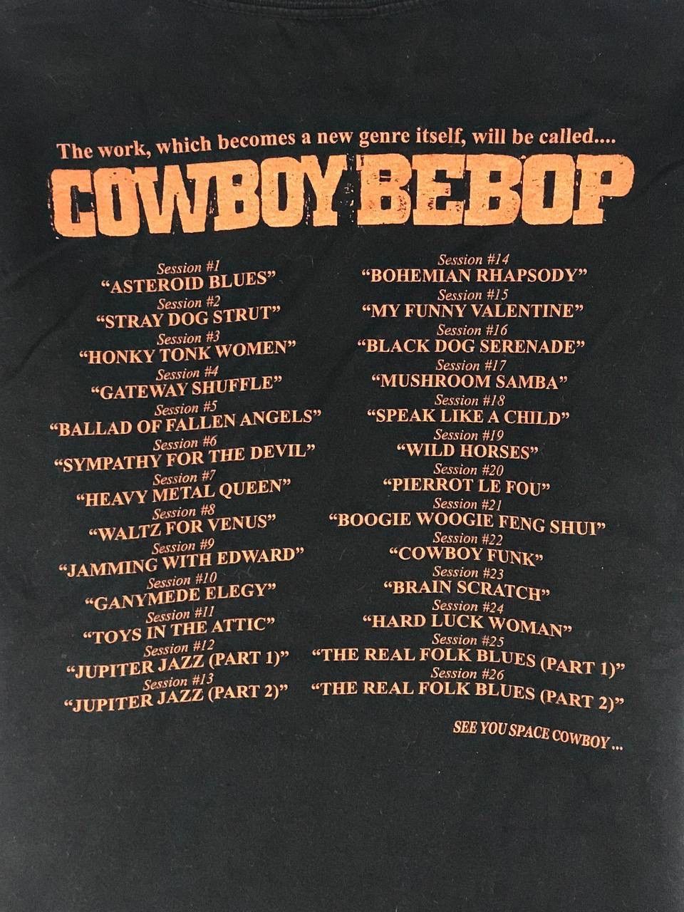 Anime space cowboy bebop Size US XL / EU 56 / 4 - 7 Thumbnail