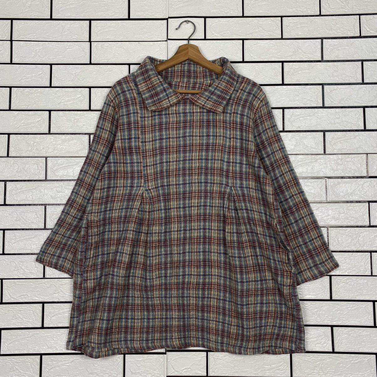 Japanese Brand 🔥VINTAGE OVERSIZE JACKET TARTAN KAPITAL JAPAN Size US M / EU 48-50 / 2 - 1 Thumbnail