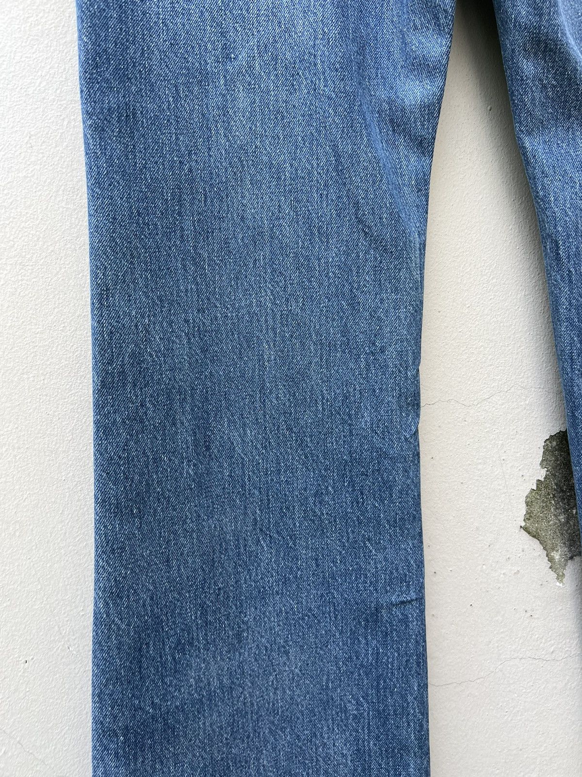 Levi's VTG 70s Levi’s 517 42 Talon Faded Blue Denim Bootcut Jeans Size US 31 - 17 Thumbnail