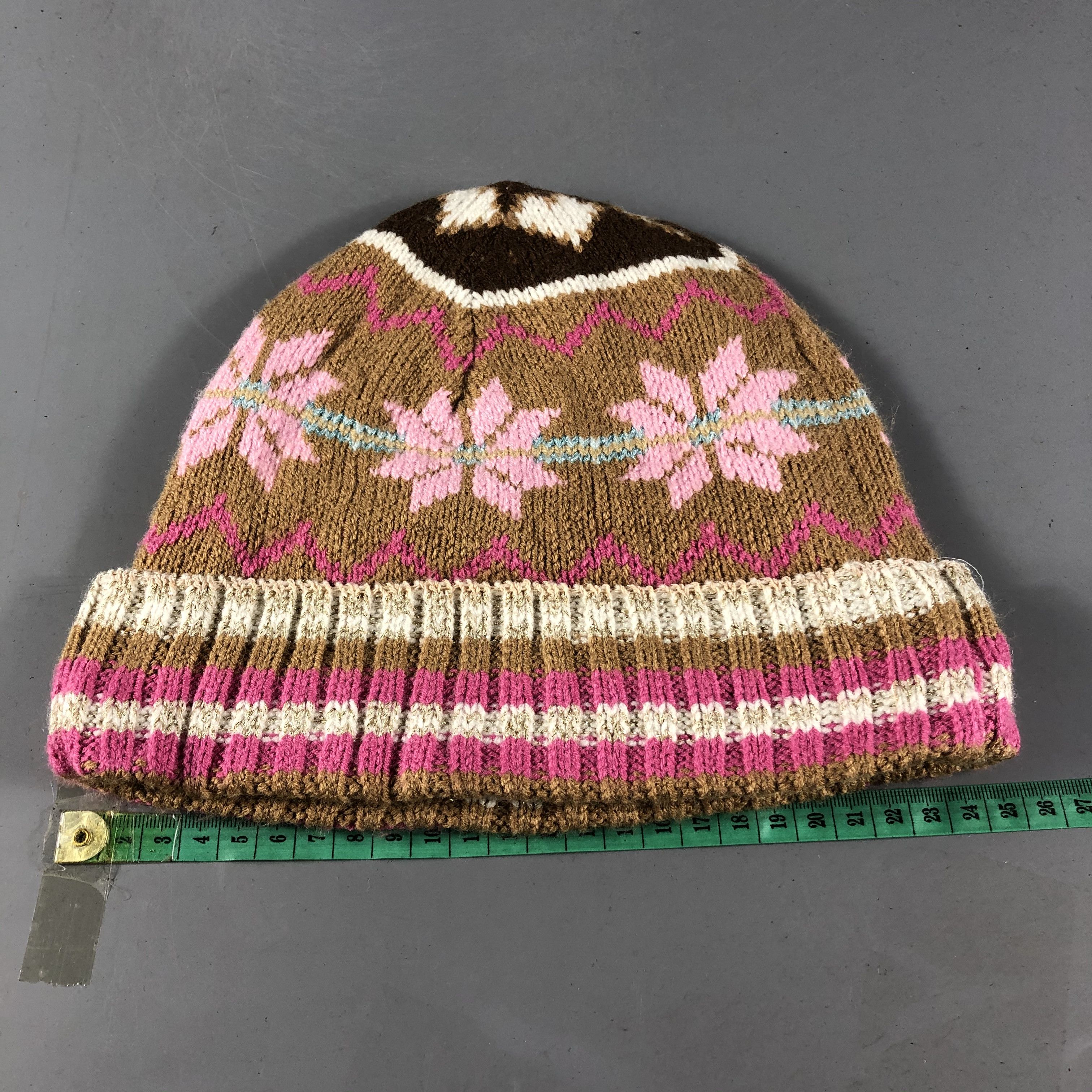 Gap GAP Kids Fair Isle Knit Beanie Snowcap Snow Hat B623 Size ONE SIZE - 3 Thumbnail
