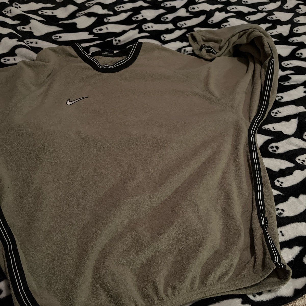 Nike 1990s green fleece crew neck Size US M / EU 48-50 / 2 - 4 Thumbnail