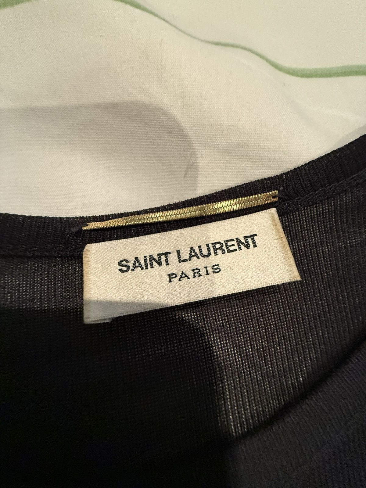 Saint Laurent Paris SS15 Saint Laurent Hedi Slimane starburst silk tank shirt M Size US M / EU 48-50 / 2 - 23 Thumbnail