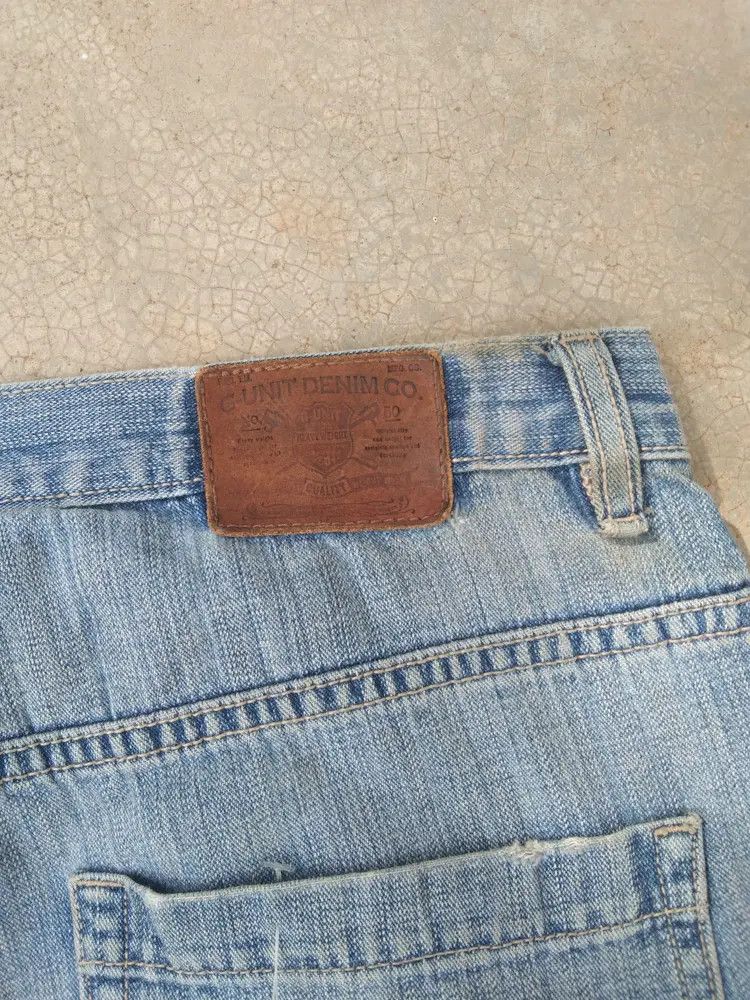 G-Unit Vintage G Unit Big Logo Loose Baggy Jeans 36x32 Size US 36 / EU 52 - 4 Thumbnail
