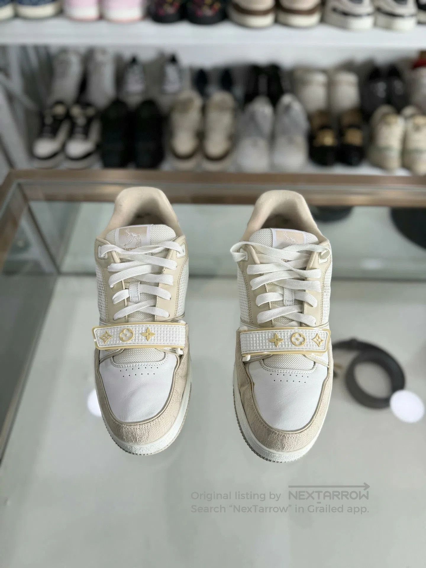 Louis Vuitton Louis Vuitton LV Trainer Wheat Velcro. Size US 8.5 / EU 41-42 - 2 Thumbnail