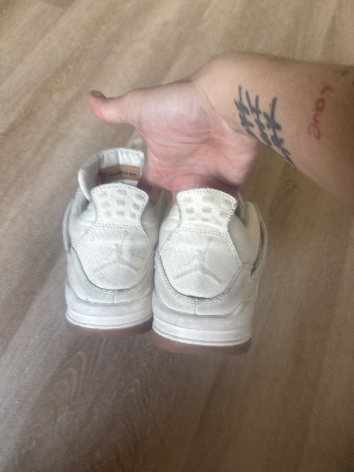 Levi's × Nike Levi x nike Jordan 4s Size US 11 / EU 44 - 3 Thumbnail
