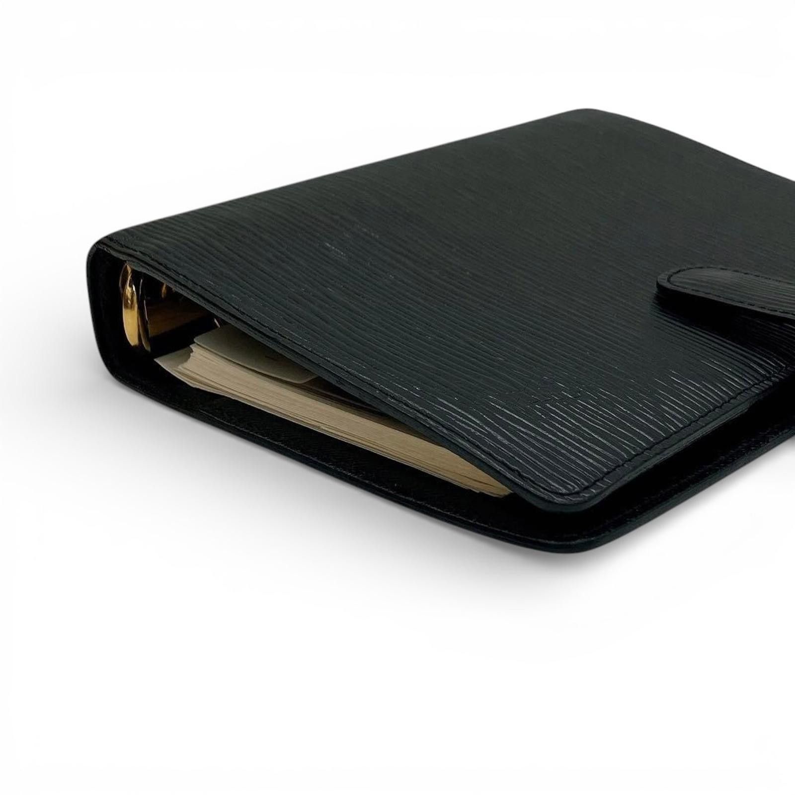Louis Vuitton Louis Vuitton - Black Epi Leather Agenda Cover Size ONE SIZE - 5 Thumbnail