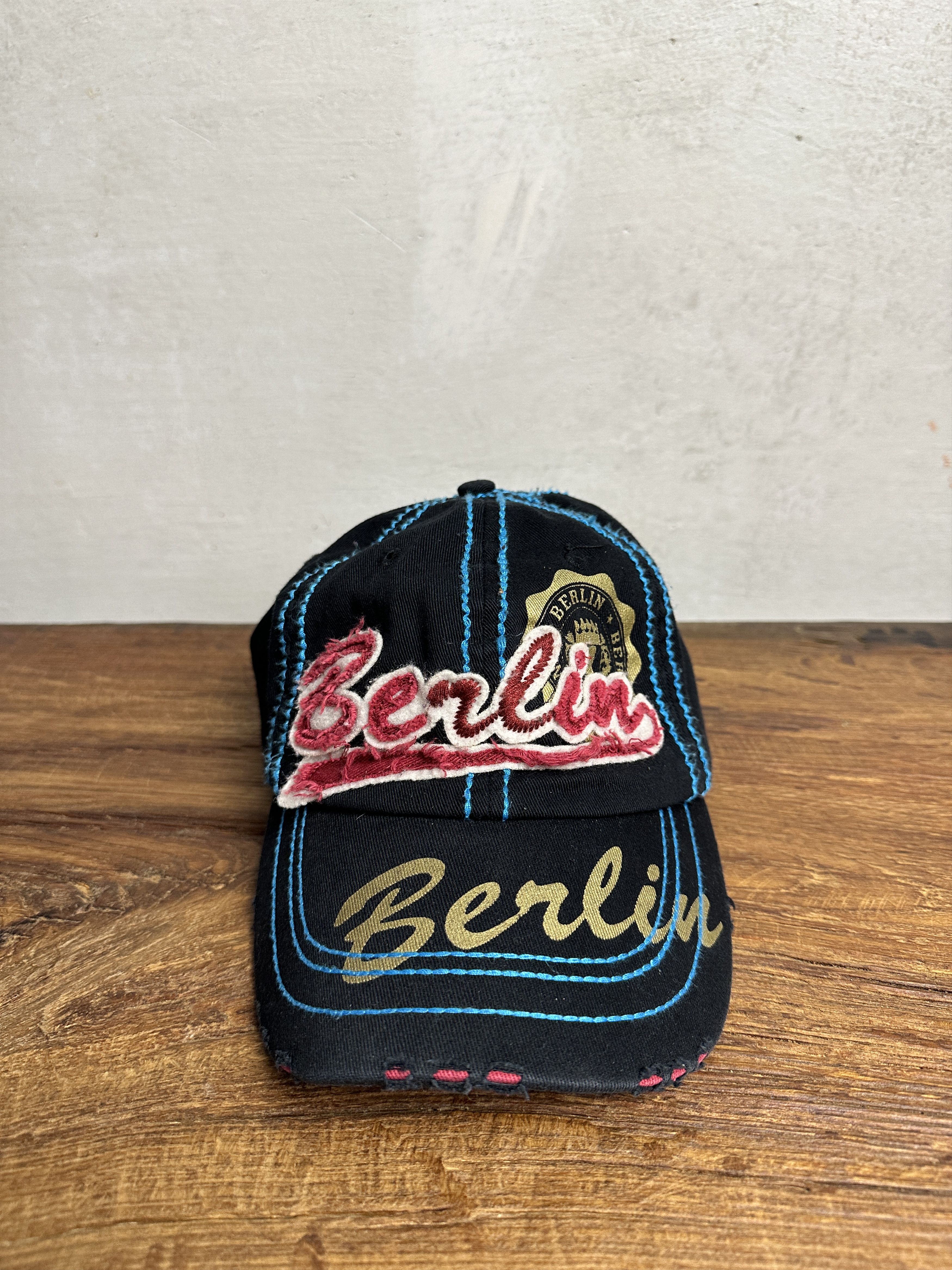 Vintage Vintage Berlin Cap Size ONE SIZE - 4 Thumbnail