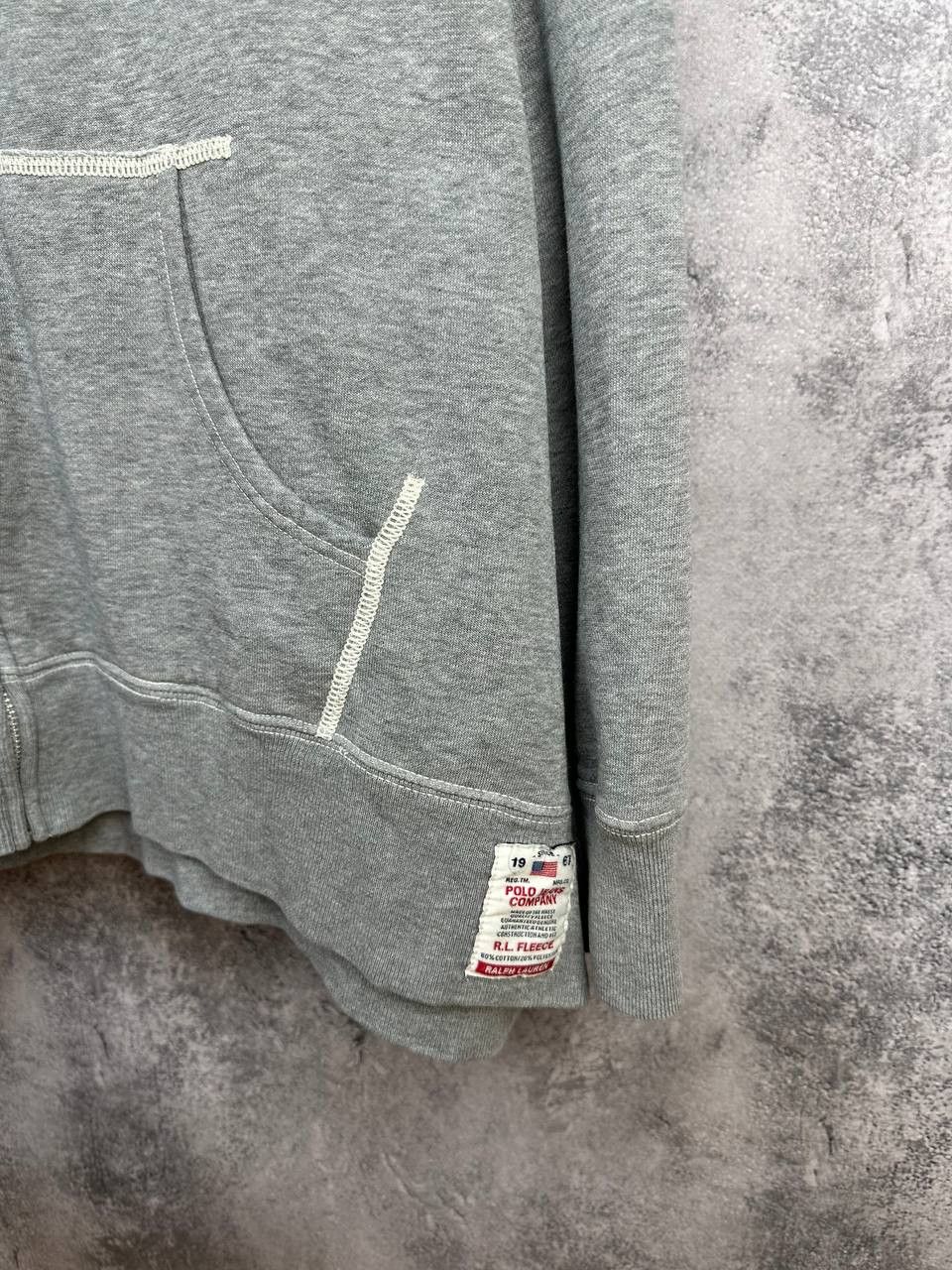 Ralph Lauren Ralph Lauren Fleece Y2K Vintage #67 Full Zip Hoodie Patch Size US XL / EU 56 / 4 - 8 Thumbnail