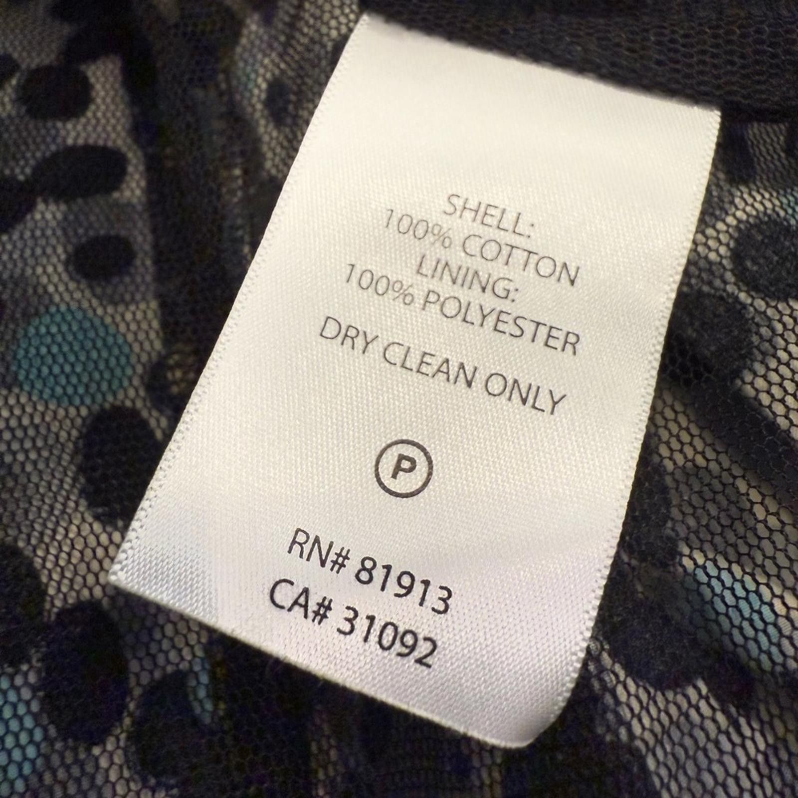 Other Plenty by Tracy Reese mini skirt black blue polka dot SZ 0 Size 25" / US 0 / IT 36 - 7 Thumbnail