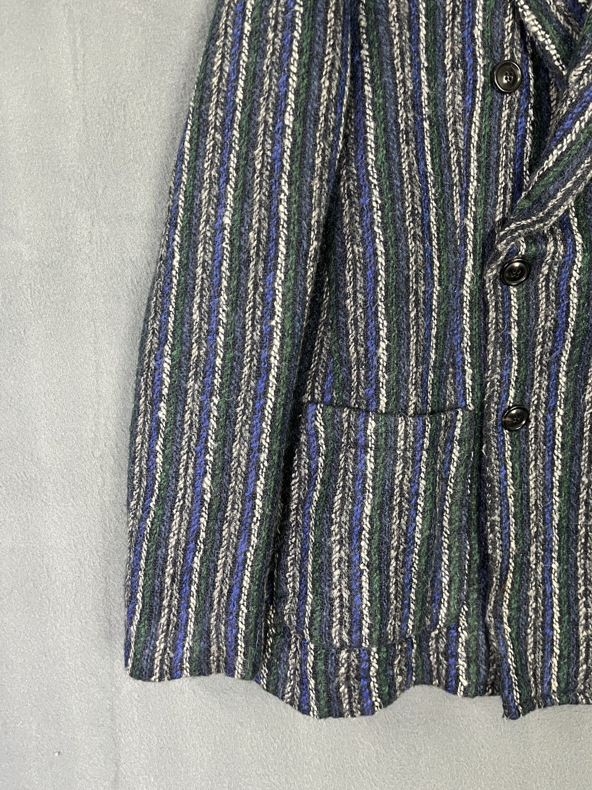Vintage Sunhouse Made in Italy Mohair Knitted Double Breasted Jacket Size US M / EU 48-50 / 2 - 4 Thumbnail