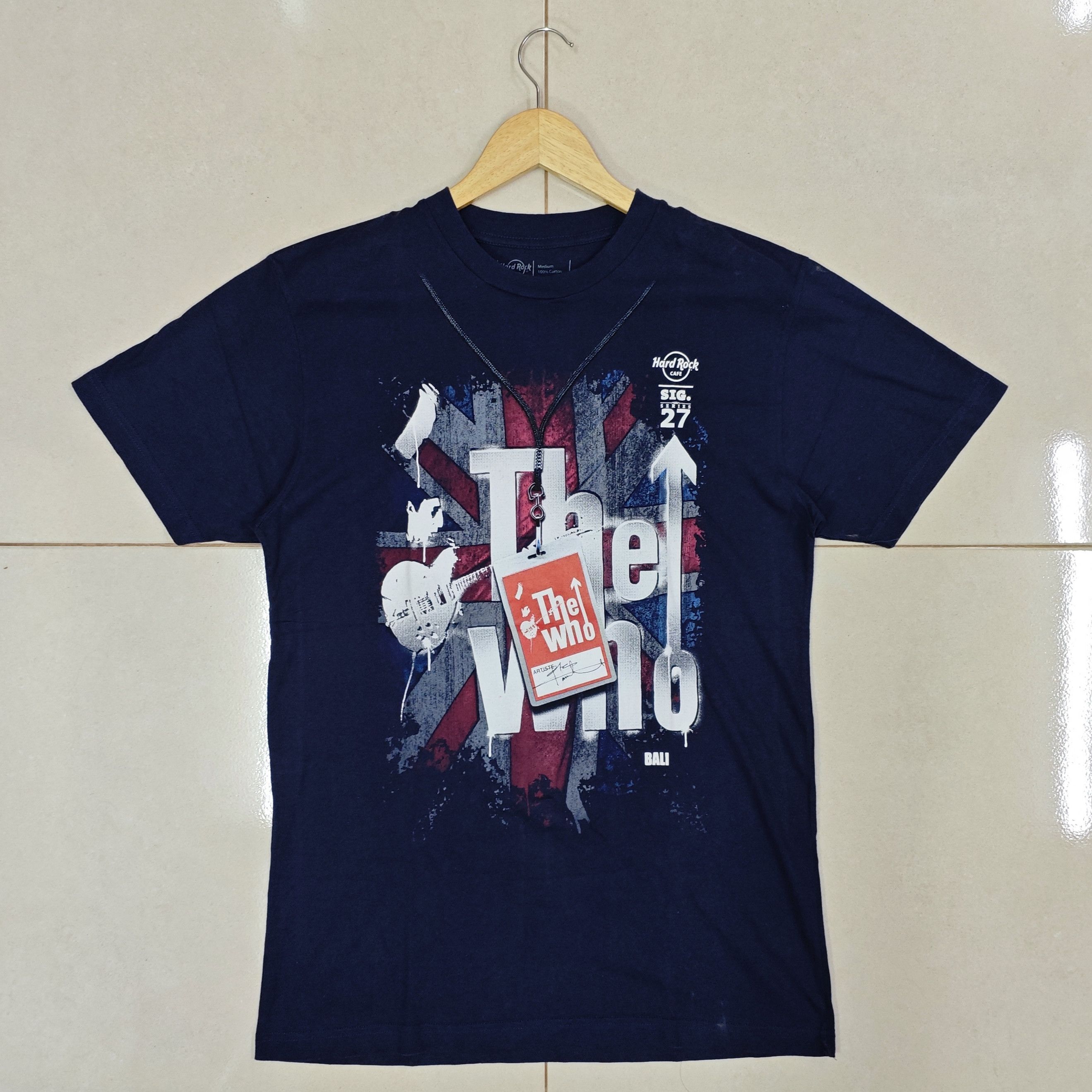 Band Tees THE WHO X HARD ROCK CAFE Bali Signature Series 27 Tee Size US M / EU 48-50 / 2 - 3 Thumbnail