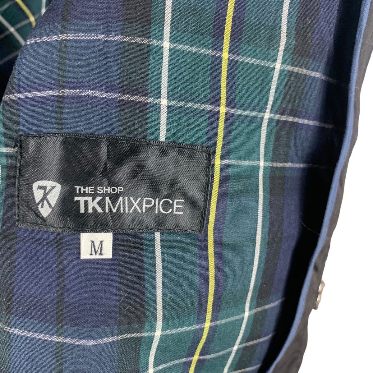 Takeo Kikuchi Vintage TAKEO KIKUCHI JAPAN Tartan Minimalist Design Jacket Size M / US 6-8 / IT 42-44 - 7 Thumbnail