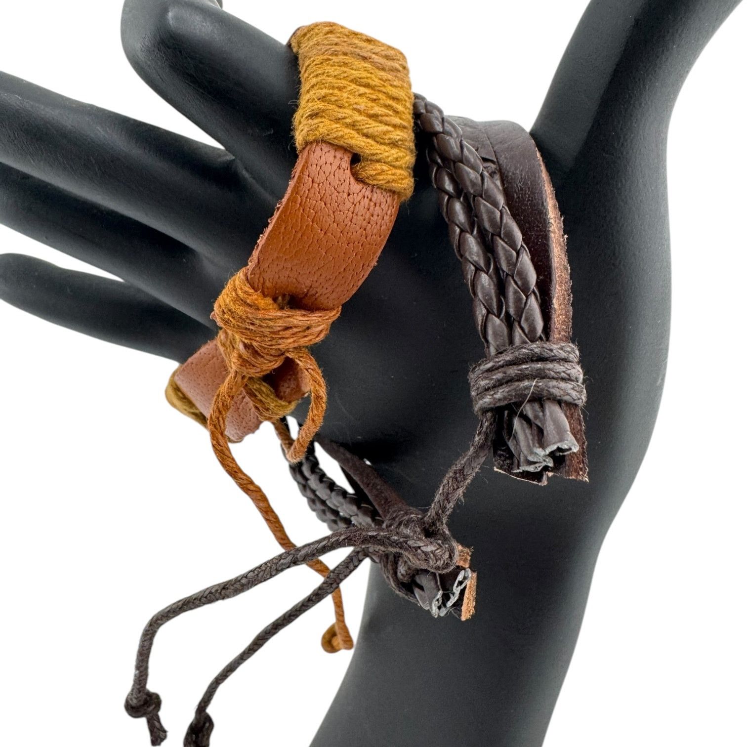 Other Desert Drift & Midnight Shift: Leather Cuffs Versatile Vibes Size ONE SIZE - 2 Thumbnail
