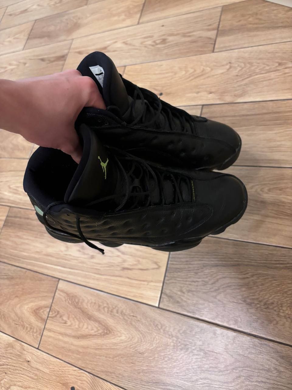Jordan Brand Air Jordan 13 Retro Black Size 46/12 US Size US 12 / EU 45 - 1 Thumbnail