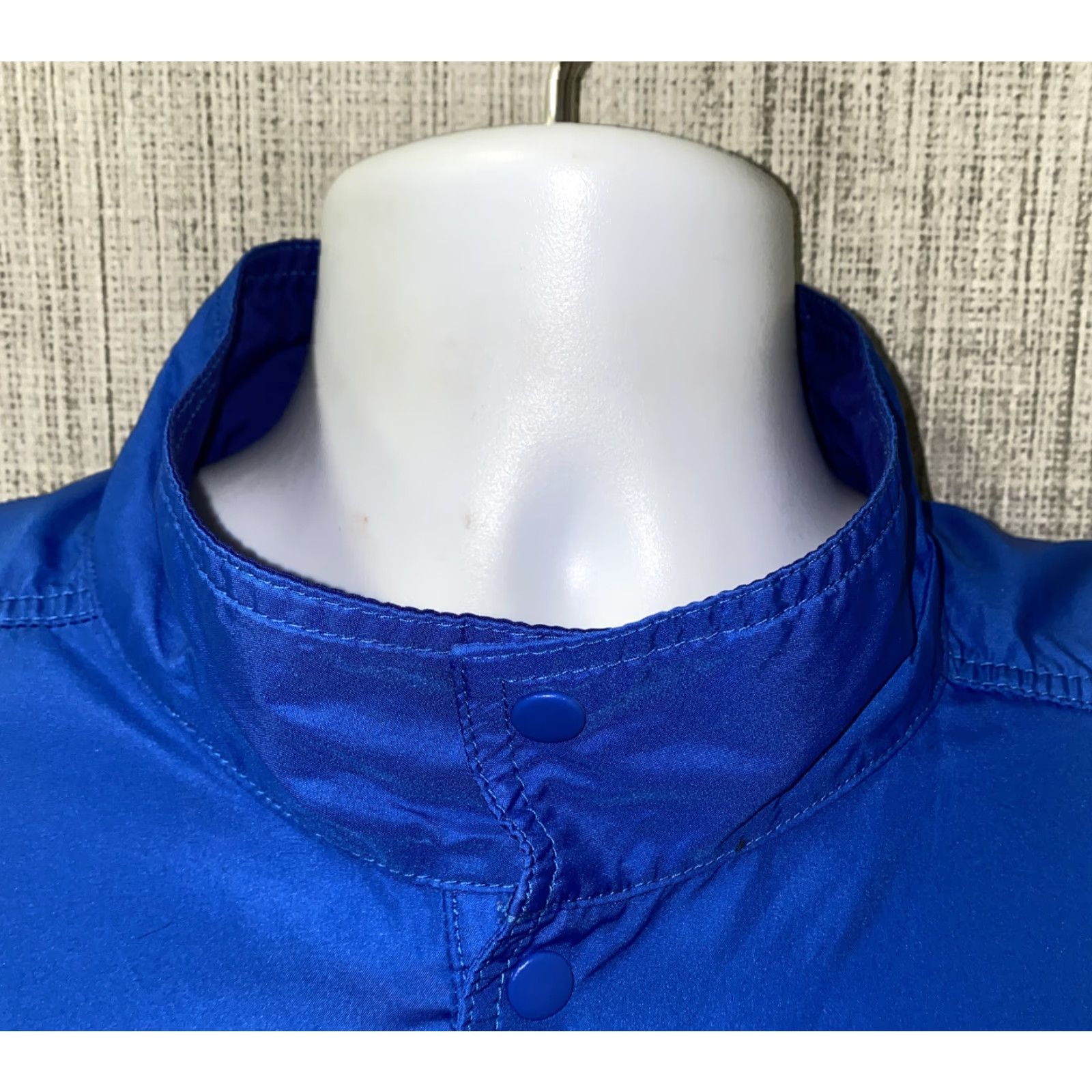 Adidas Adidas Mens Jacket Blue Polyester 1/2 Snap Pullover Size L Mens Blue Polyester 1/2 Snap Button Pullover Jacket L Size US L / EU 52-54 / 3 - 3 Thumbnail
