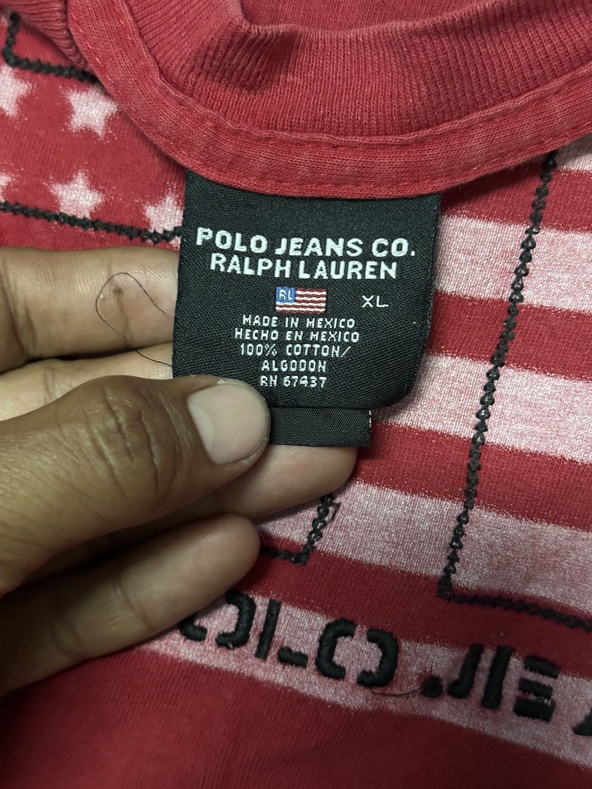 Polo Ralph Lauren Polo Double RL Short Sleeve. Size US XL / EU 56 / 4 - 4 Thumbnail