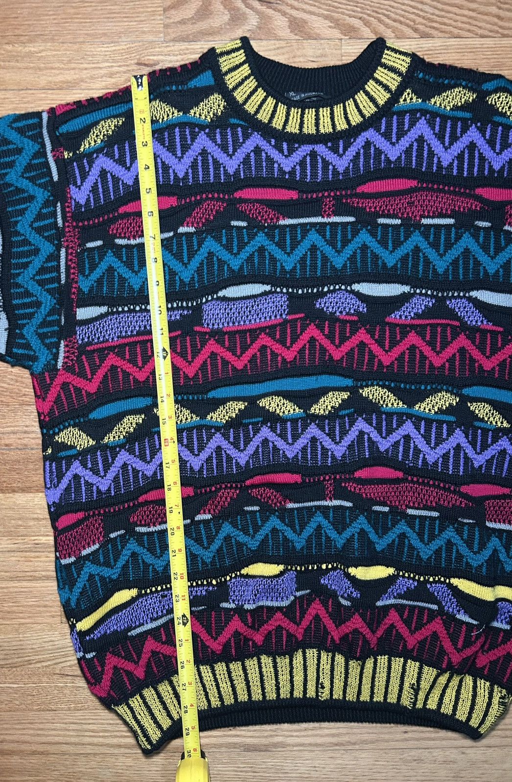 Coogi Vintage 90s Coogi WOOL 3D Knit Sweater Mens XL Size US XL / EU 56 / 4 - 7 Thumbnail