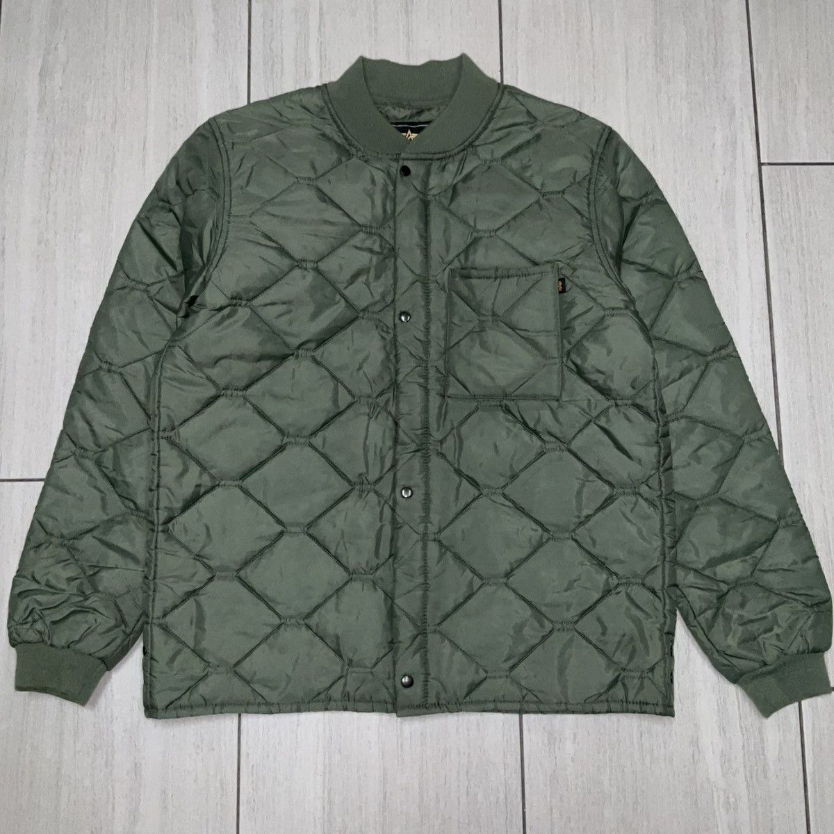 Alpha Industries Alpha Industries Quilted Jacket Size US L / EU 52-54 / 3 - 1 Thumbnail