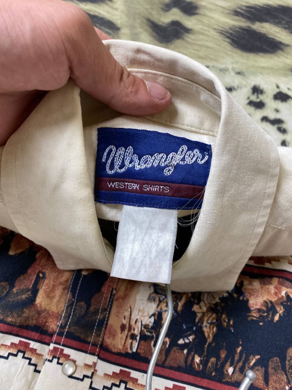 Vintage × Wrangler Vintage Wrangler Cowboy Shirt Size US XXL / EU 58 / 5 - 2 Thumbnail