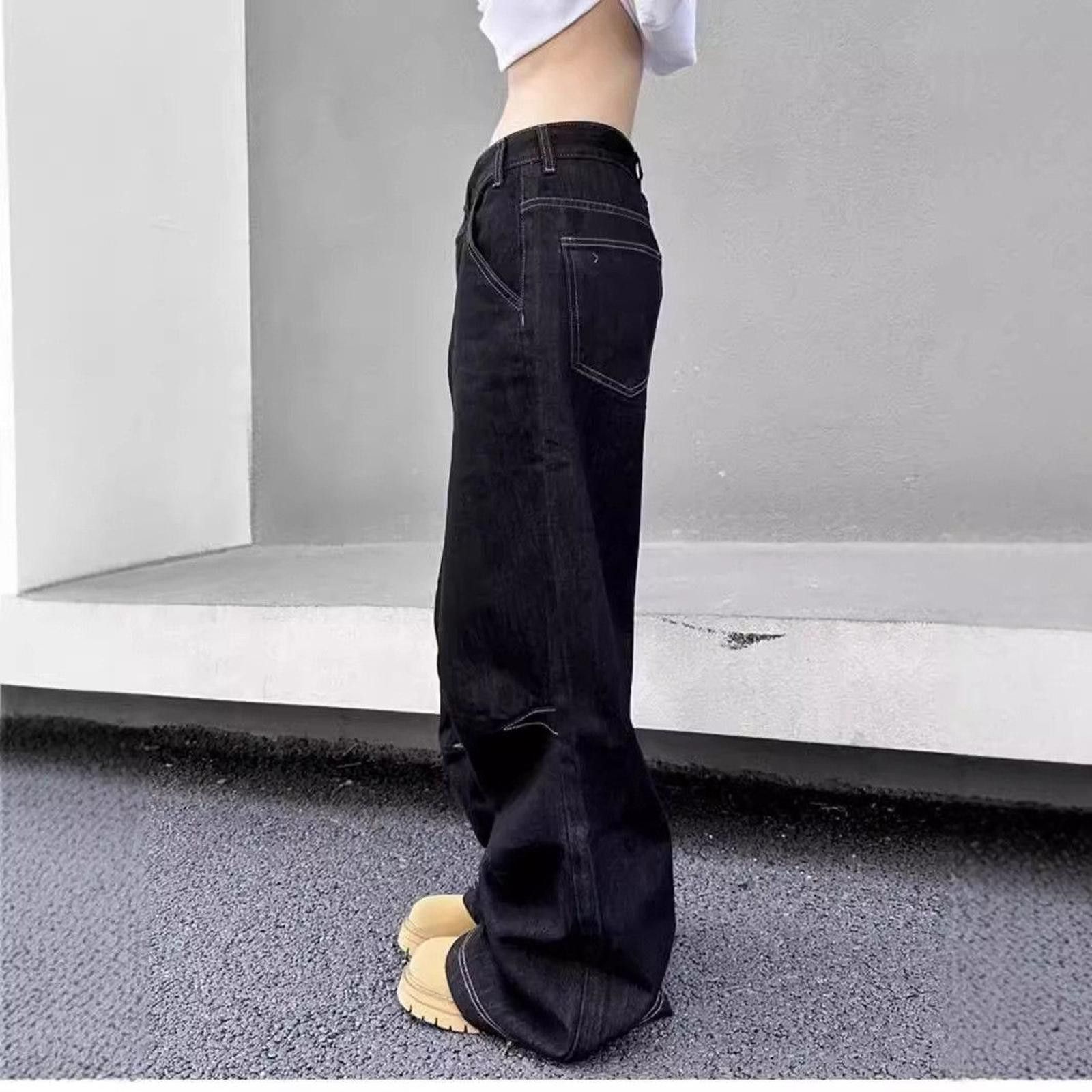 Jean × Vintage Wide Leg Oversized Jeans Size US 32 / EU 48 - 3 Thumbnail