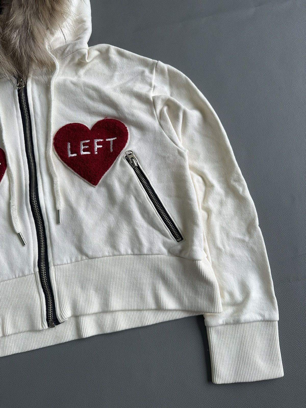 If Six Was Nine FLIRT LGB CROPPED STYLE FUR ZIP HOODIE IFSIX LGB STYLE Size US M / EU 48-50 / 2 - 3 Thumbnail