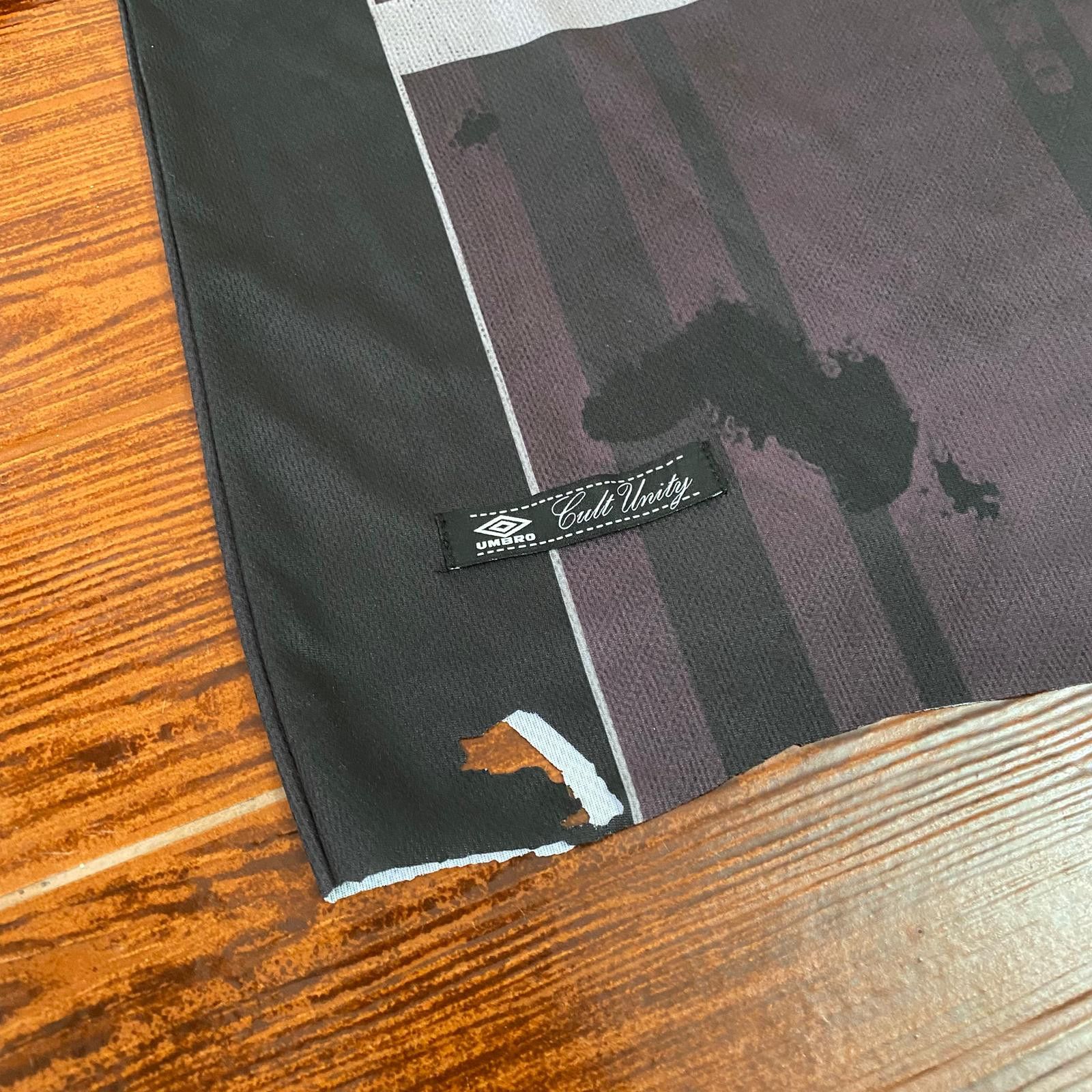 Umbro x Slam Jam Purple Spycam Logo Distressed Jersey Polo Size US S / EU 44-46 / 1 - 9 Thumbnail