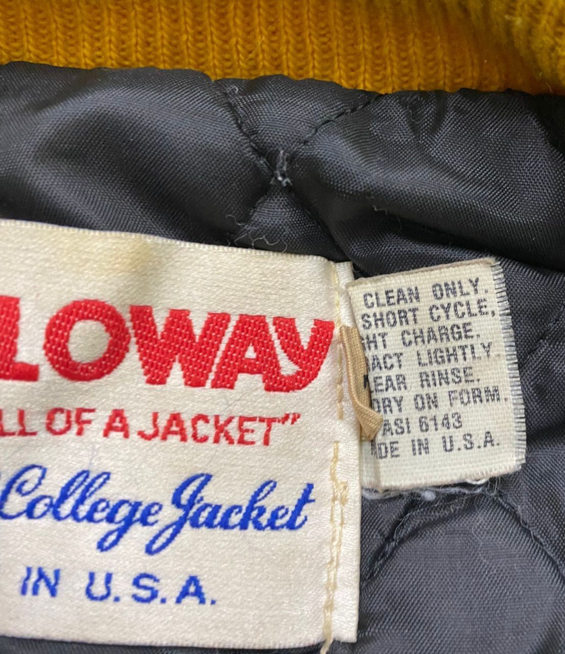 Holloway Rare Vintage 80s Holloway Andrew Varsity Jacket Size US L / EU 52-54 / 3 - 20 Thumbnail