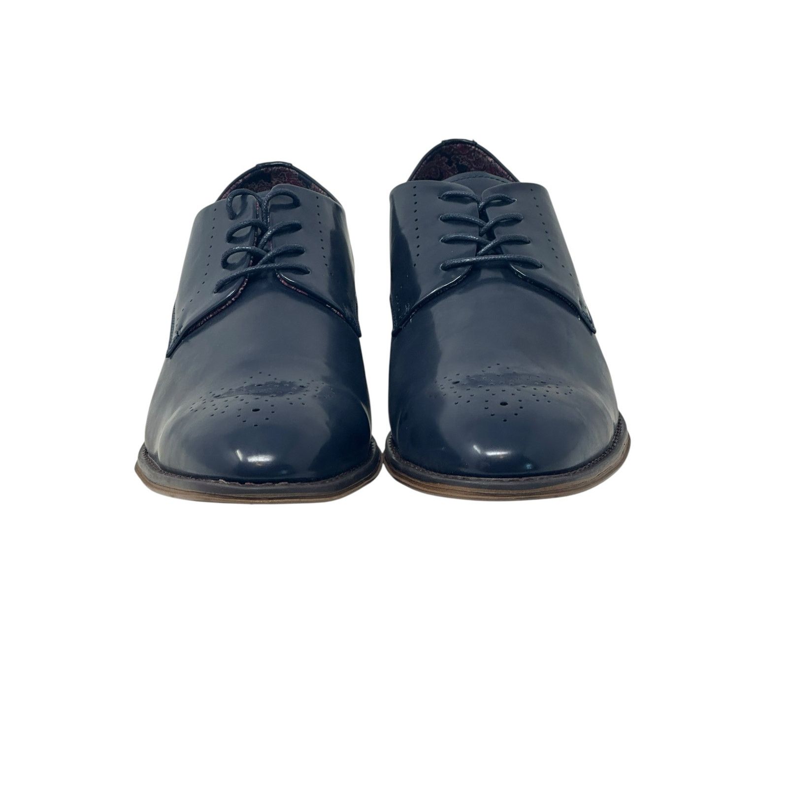 Madden NYC Madden Cratik Derby navy oxford dress shoes size 12 Size US 12 / EU 45 - 8 Thumbnail