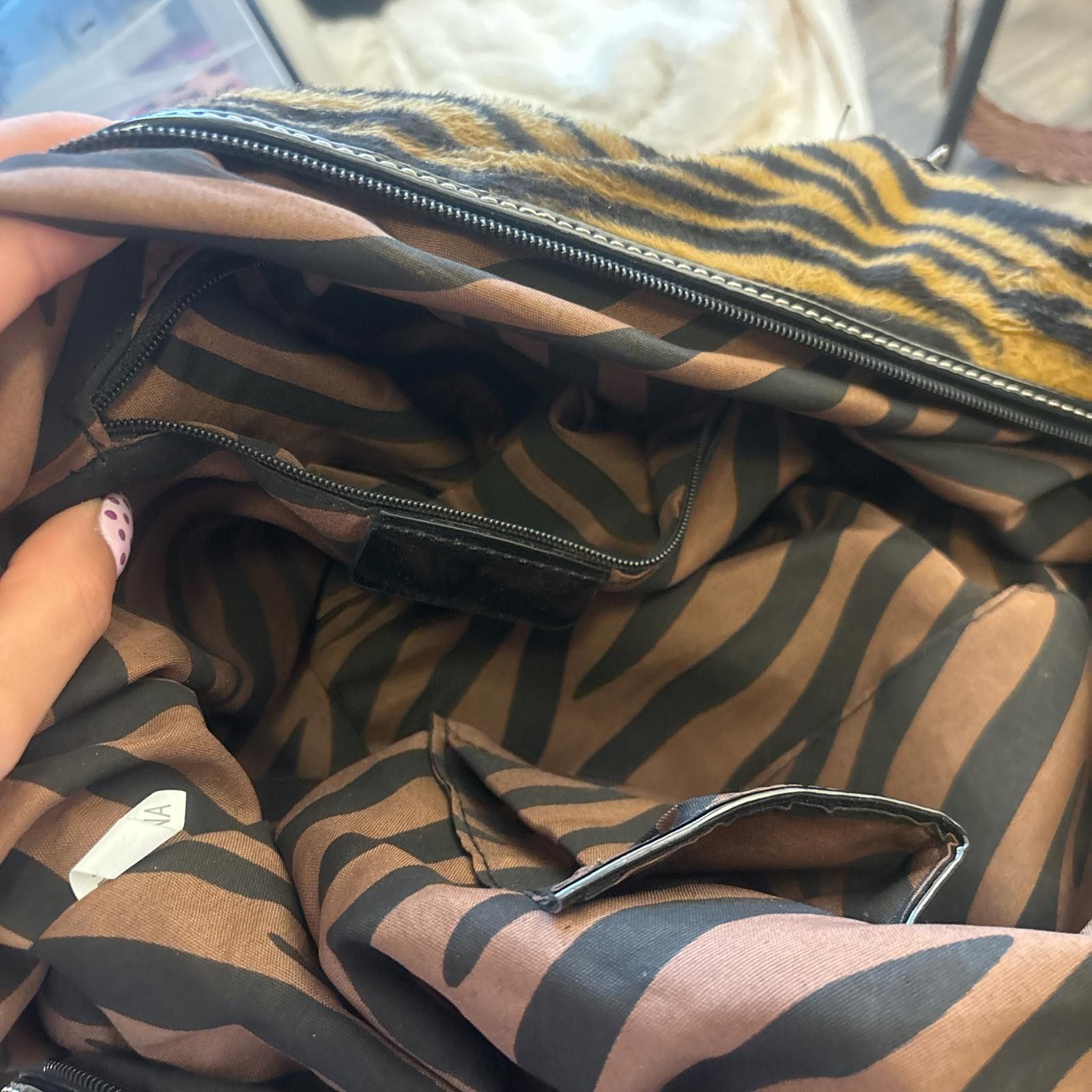 Other y2k cheetah zebra print shoulder bag purse Size ONE SIZE - 4 Thumbnail