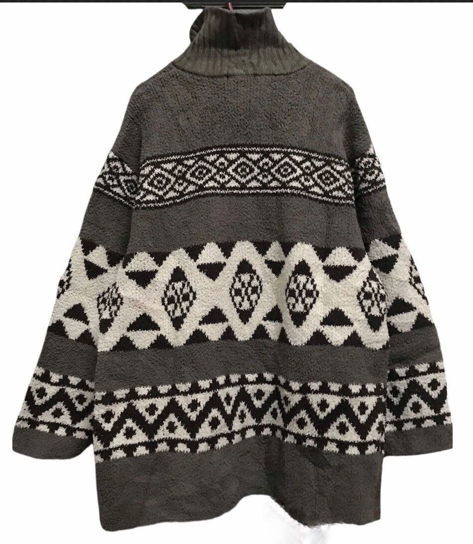 Aran Isles Knitwear Bayflow Knitwear Grey White Colour Fullzip Size US L / EU 52-54 / 3 - 2 Thumbnail