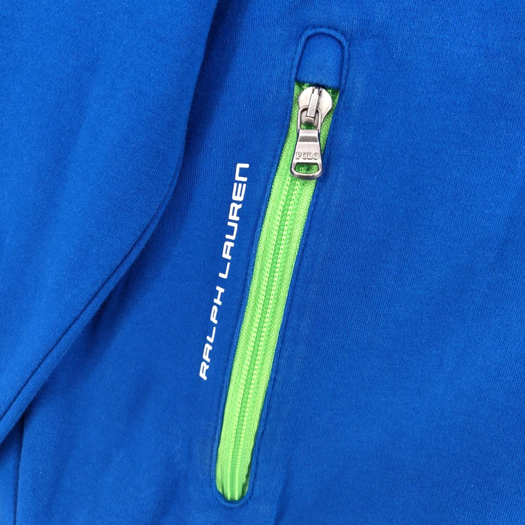 Polo Ralph Lauren Polo Ralph Lauren Track Jacket Mens Large Blue Full Zip Pony Logo Performance Size US L / EU 52-54 / 3 - 4 Thumbnail