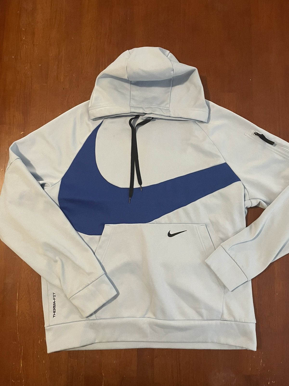 Nike Nike Therma-FIT Hoodie - Baby Blue - Size Large Size US L / EU 52-54 / 3 - 1 Thumbnail