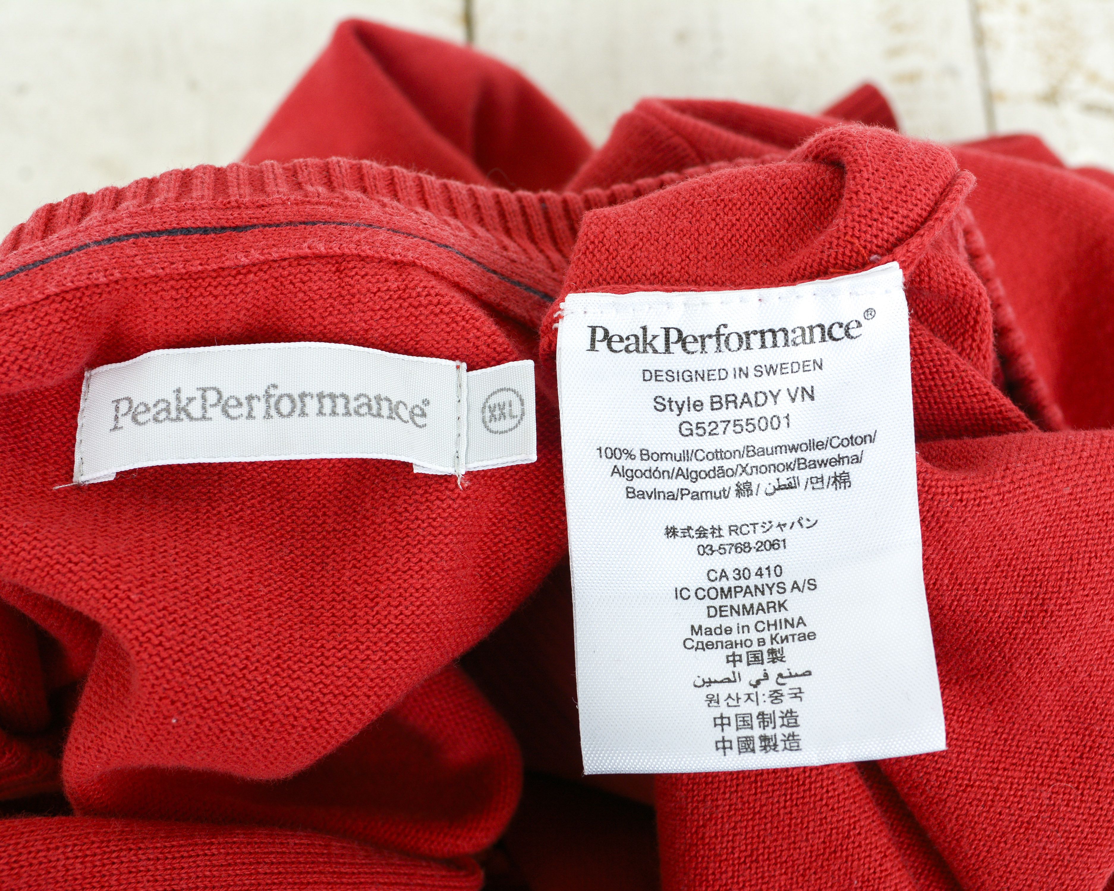 Peak Performance 2XL Brady Jumper Pullover Sweater Casual Knit Size US XXL / EU 58 / 5 - 4 Thumbnail