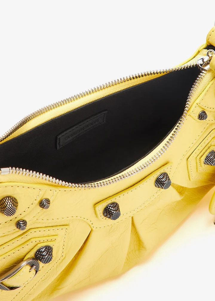 Balenciaga o1srvl11e0426 Size: OS / Le Cagole XS Shoulder Bag Yellow Size ONE SIZE - 4 Thumbnail