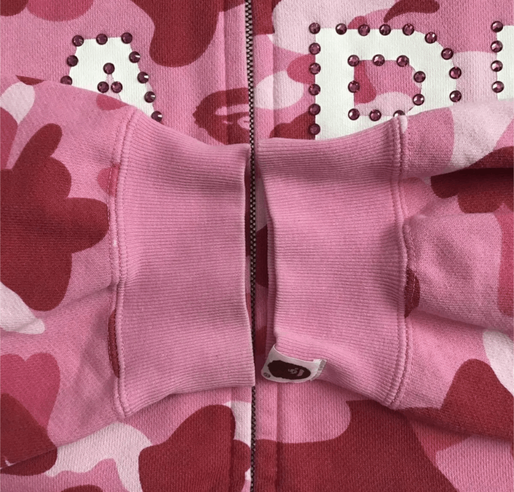 Bape Bape Camo Swarovski Zip Hoodie Size US L / EU 52-54 / 3 - 7 Thumbnail