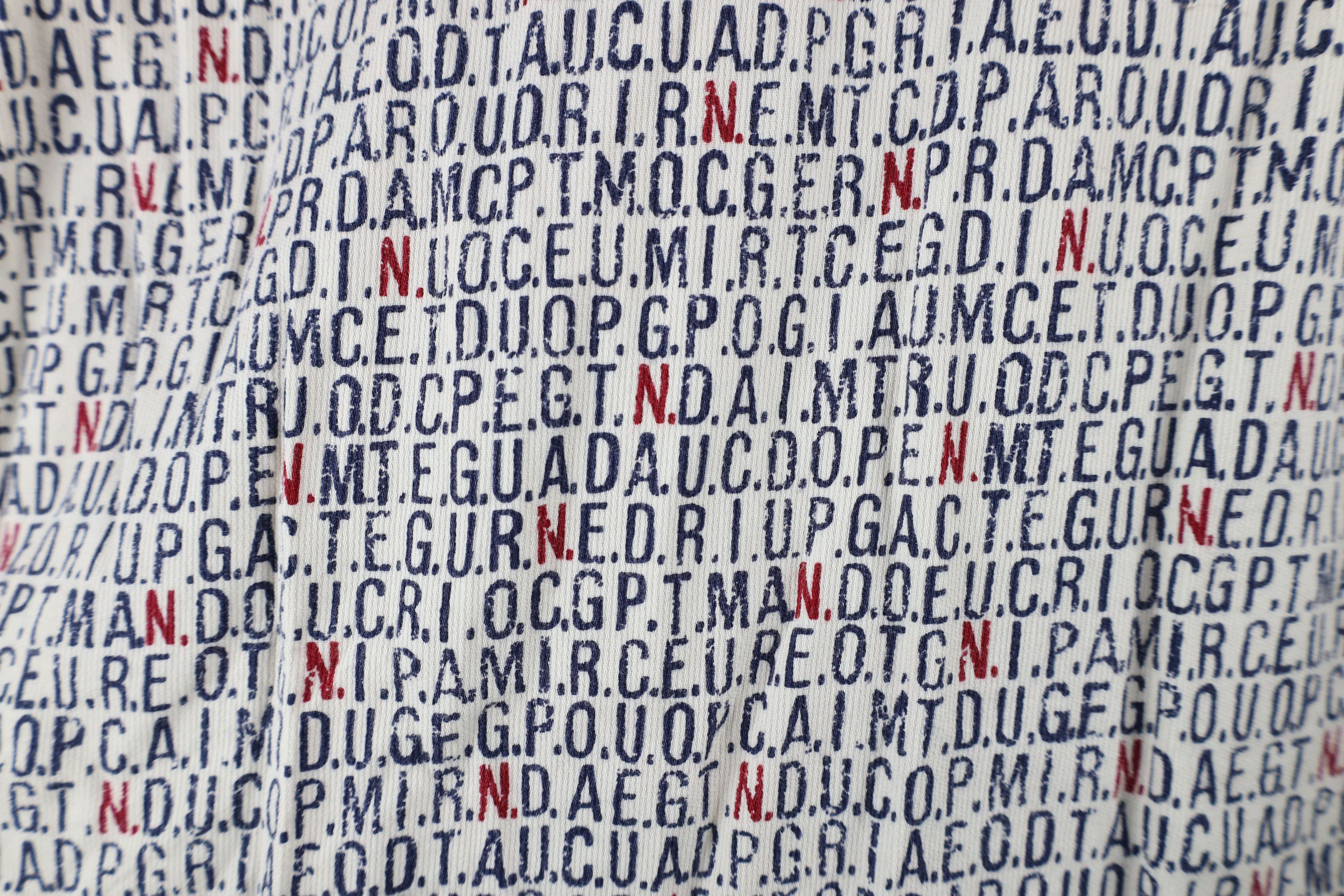 Nautica × Vintage Vintage 90s Nautica All Over Print Button Down Shirt Size US XL / EU 56 / 4 - 8 Thumbnail