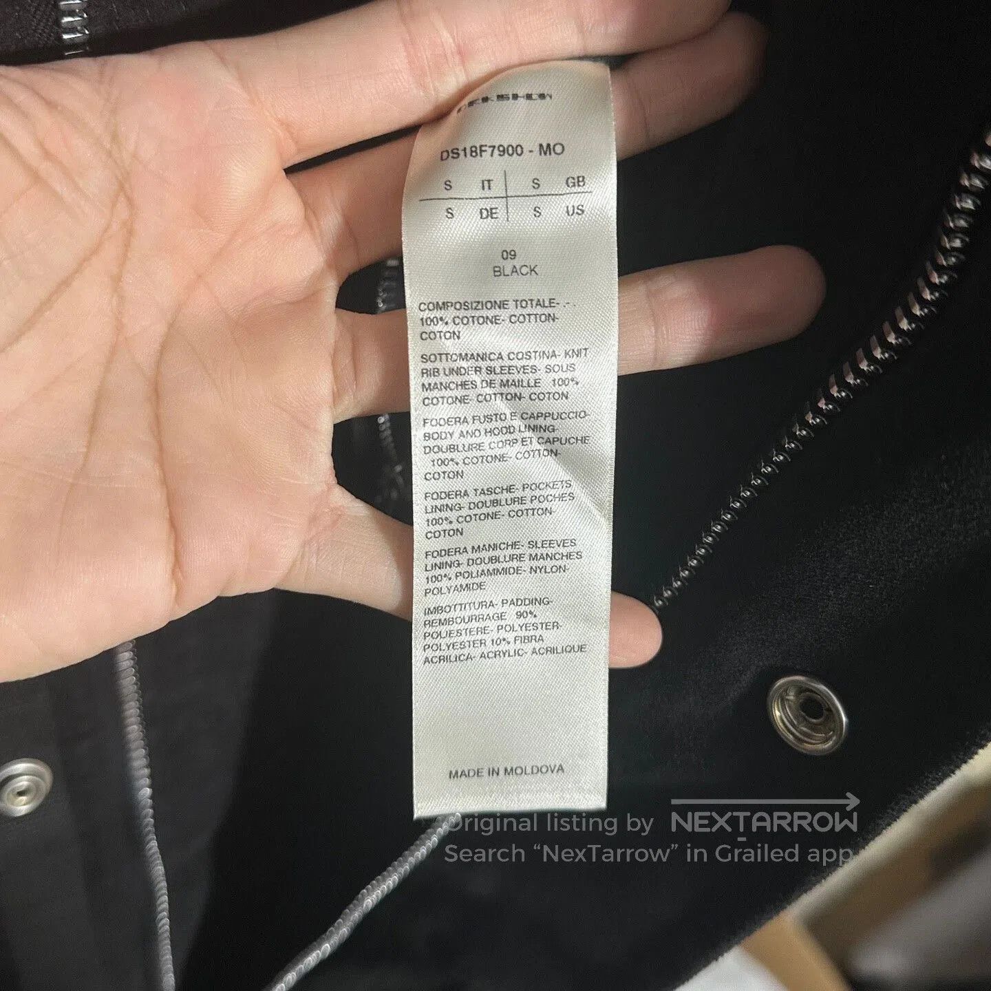 Rick Owens rick owens parka hooded coat black size small. Size US S / EU 44-46 / 1 - 6 Thumbnail