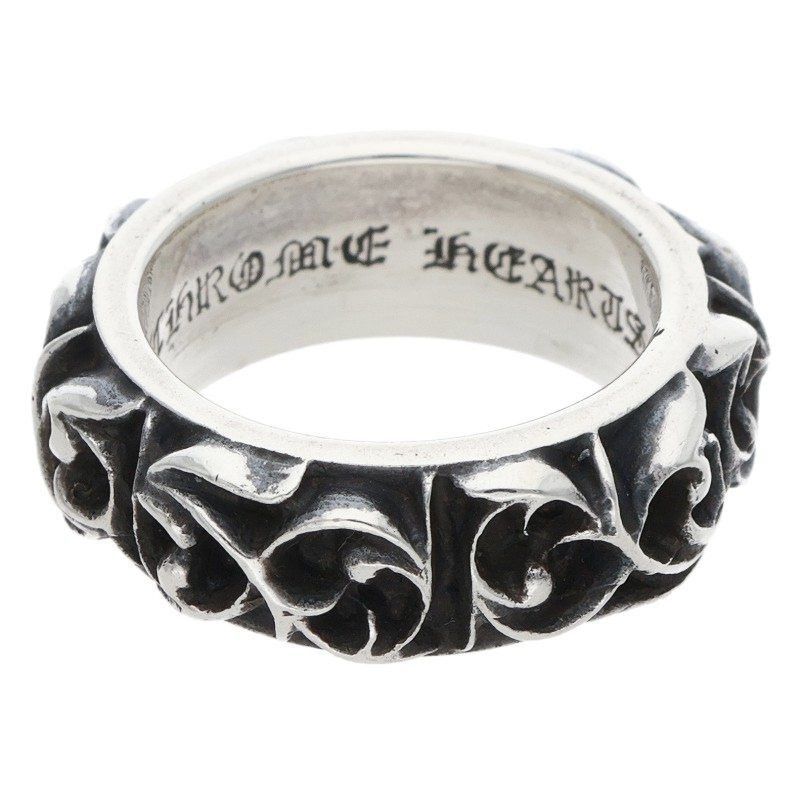 Chrome Hearts Chrome Hearts Eternity Vine Band Silver Ring Size ONE SIZE - 1 Thumbnail